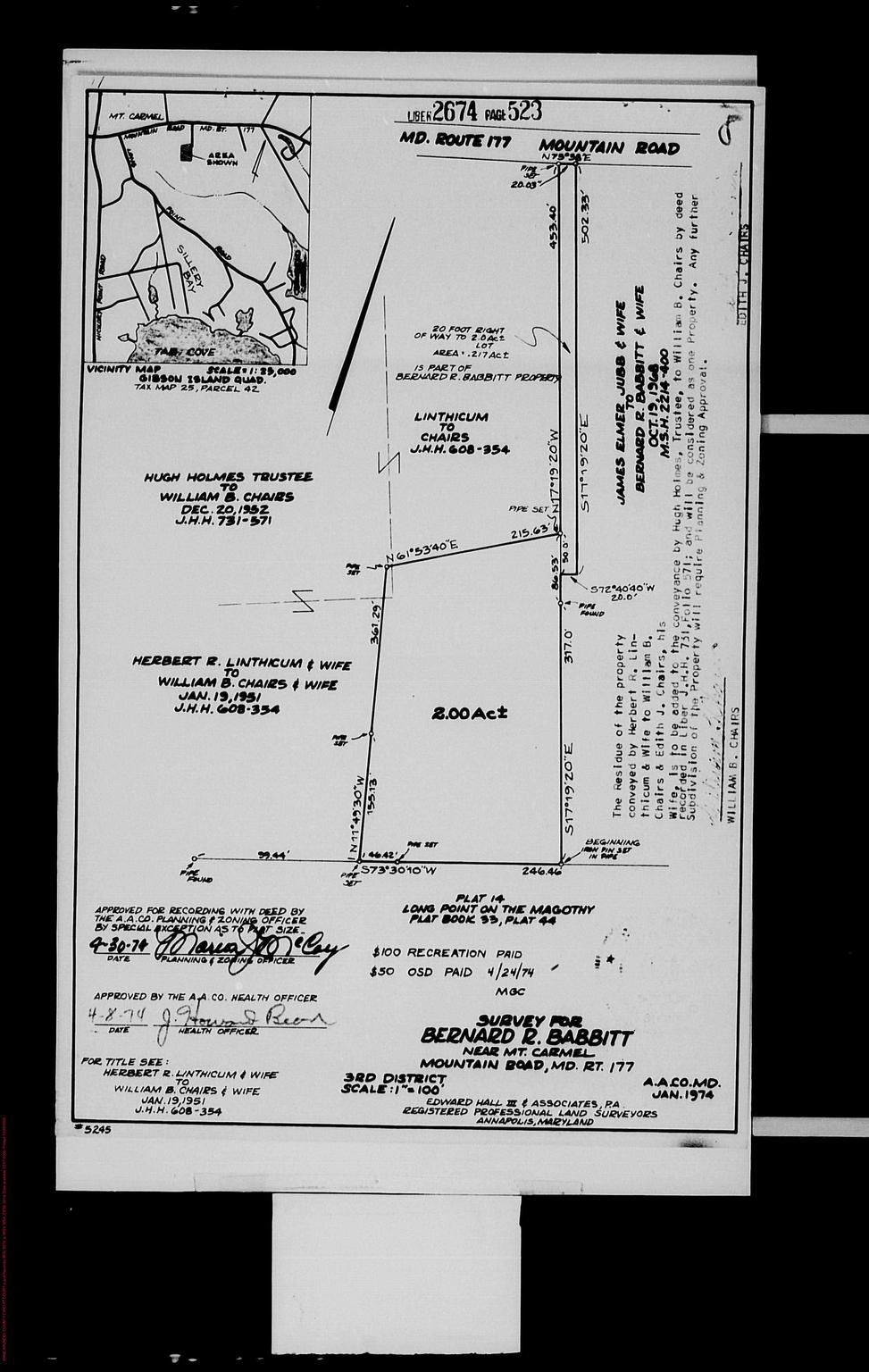 4785 Mountain Road Pasadena, MD 21122 - Photo 32 of 50 Stunning 2-acre - land survey.