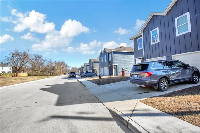 a view of the street