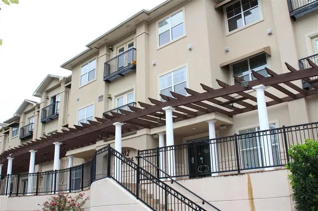a view of porch with a tv