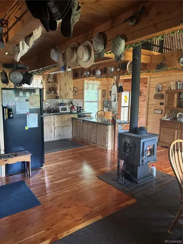 a kitchen with sink and window