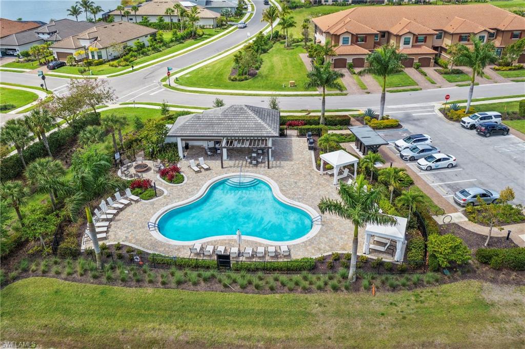 15245 Zeno Way, Unit 101 Naples, FL 34114 - Photo 35 of 46 an aerial view of a house with outdoor space