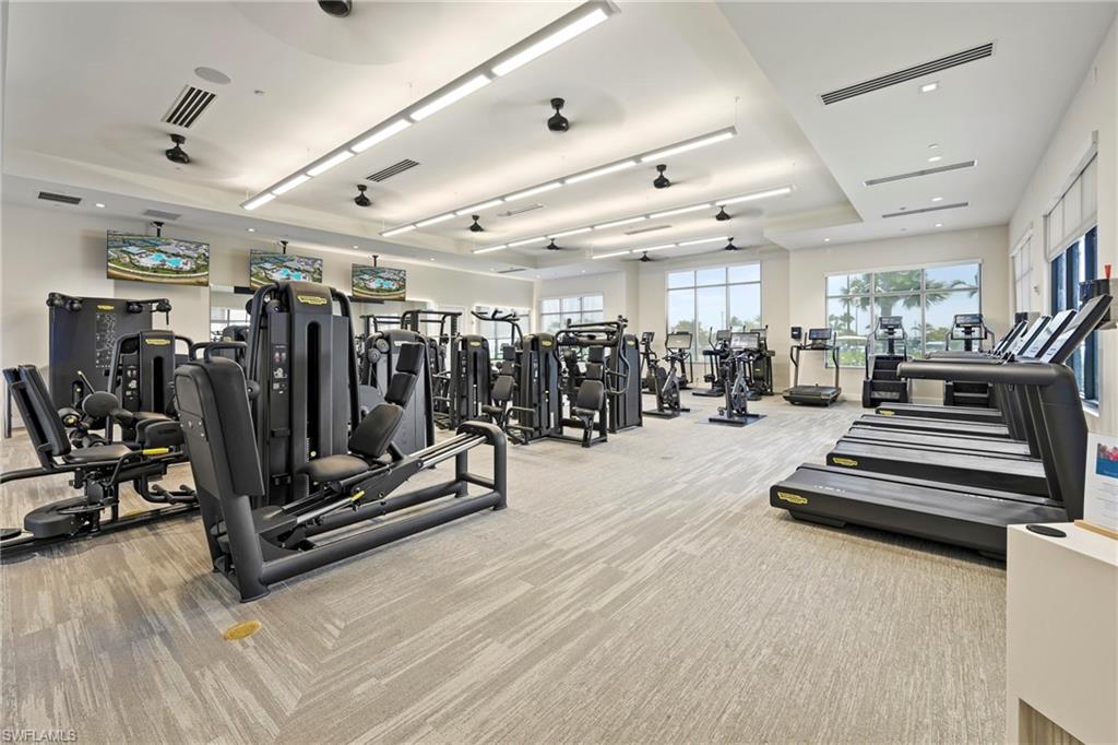 15245 Zeno Way, Unit 101 Naples, FL 34114 - Photo 44 of 46 a view of a room with gym equipment