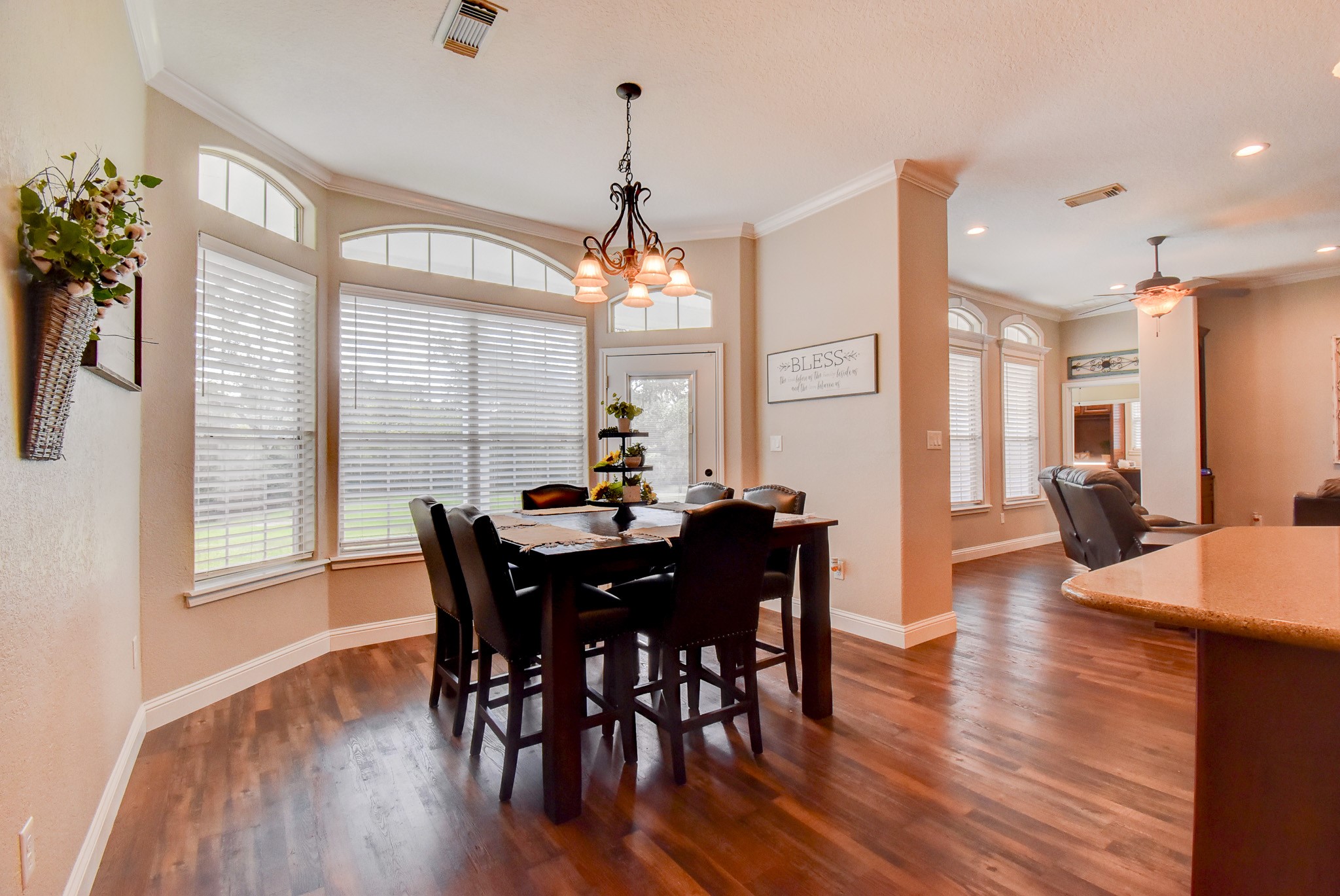 7547 County Road 684D Sweeny, TX 77480 - Photo 8 of 48 Dining area with backyard view