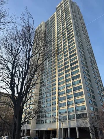 a front view of a building