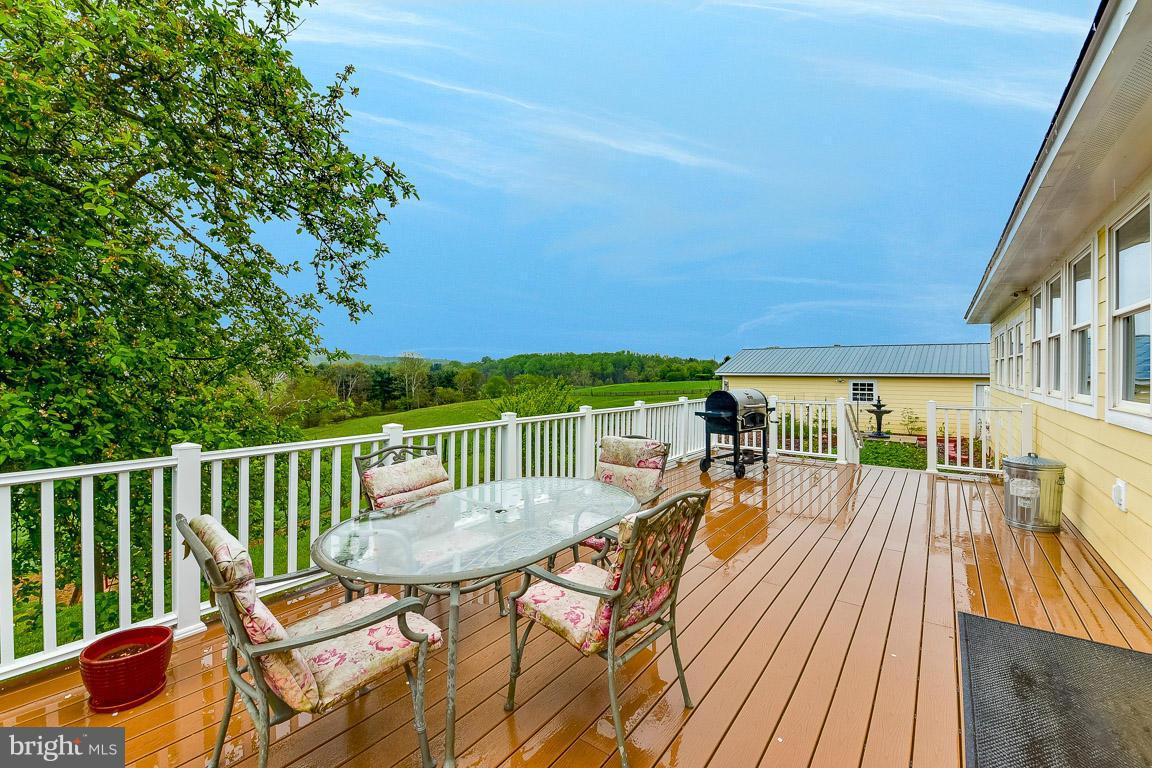 394 Hunters Road Washington, VA 22747 - Photo 23 of 30 Large deck with fabulous farm views