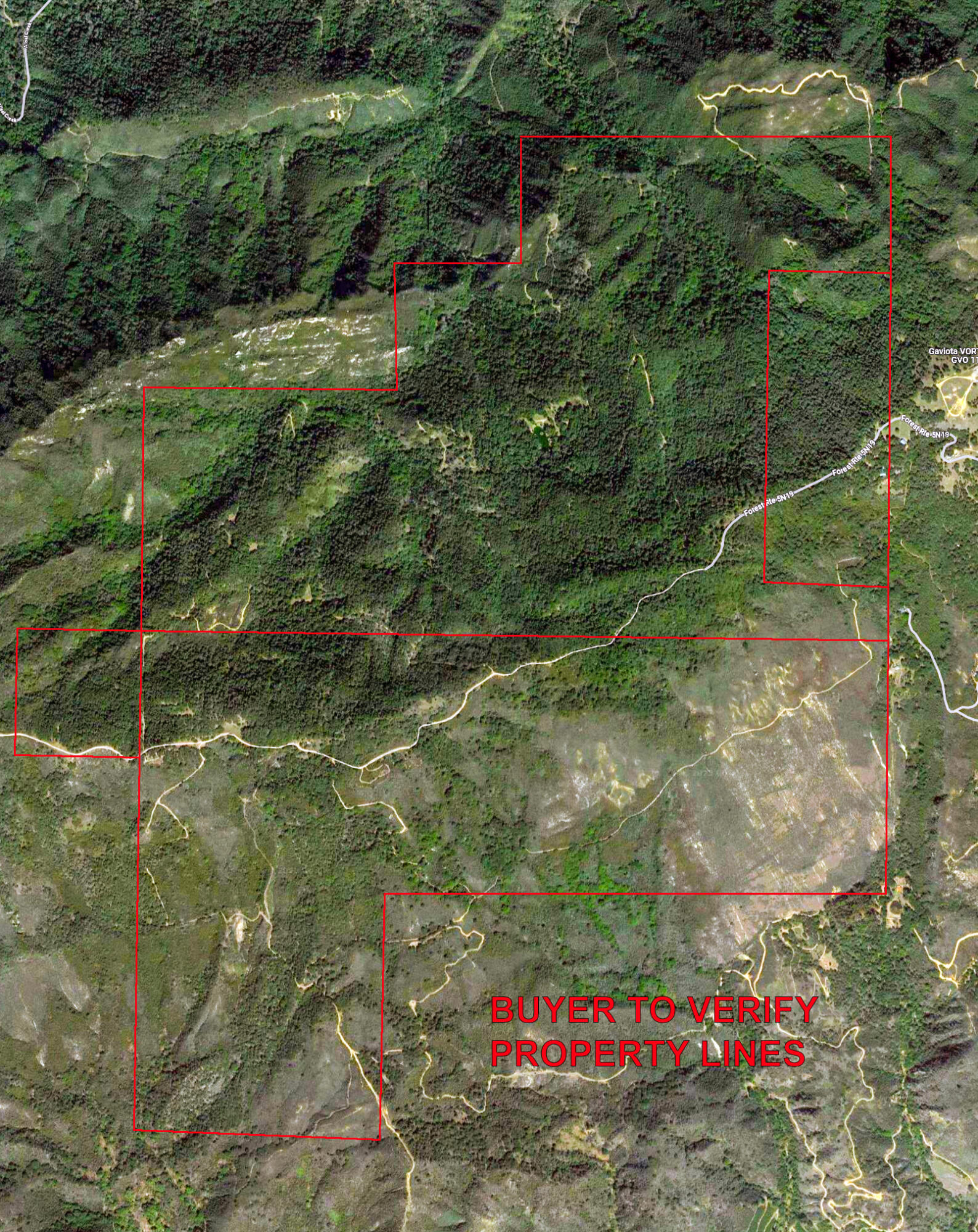 2381 Refugio Road Goleta, CA 93117 - Photo 26 of 48 2381 Refugio Approx Boundary Lines