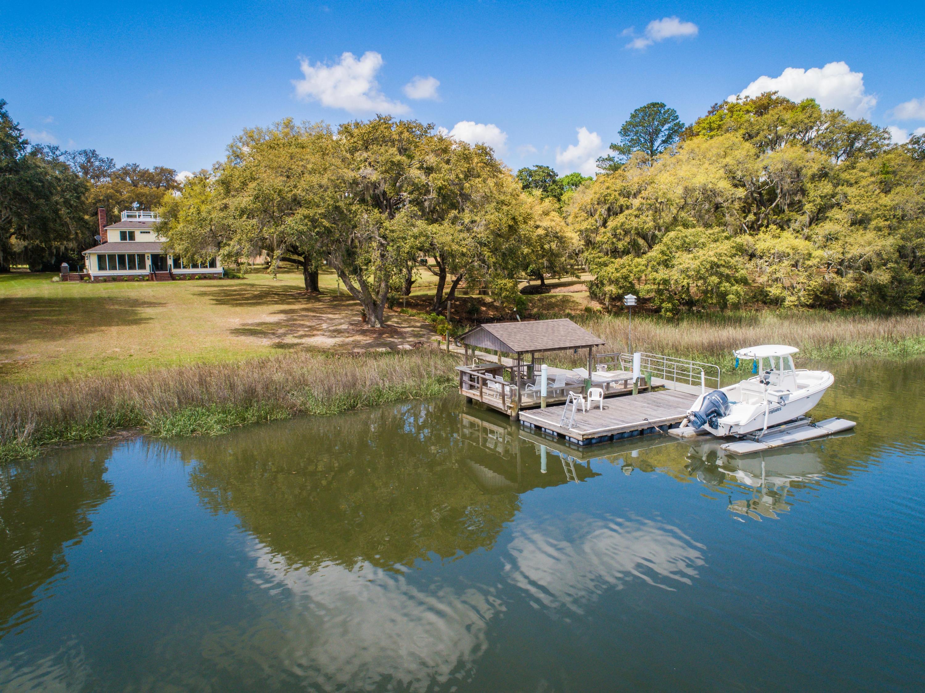 6196 Rockefeller Road Wadmalaw Island, SC 29487 - Photo 1 of 53 Short Dock Deep Water