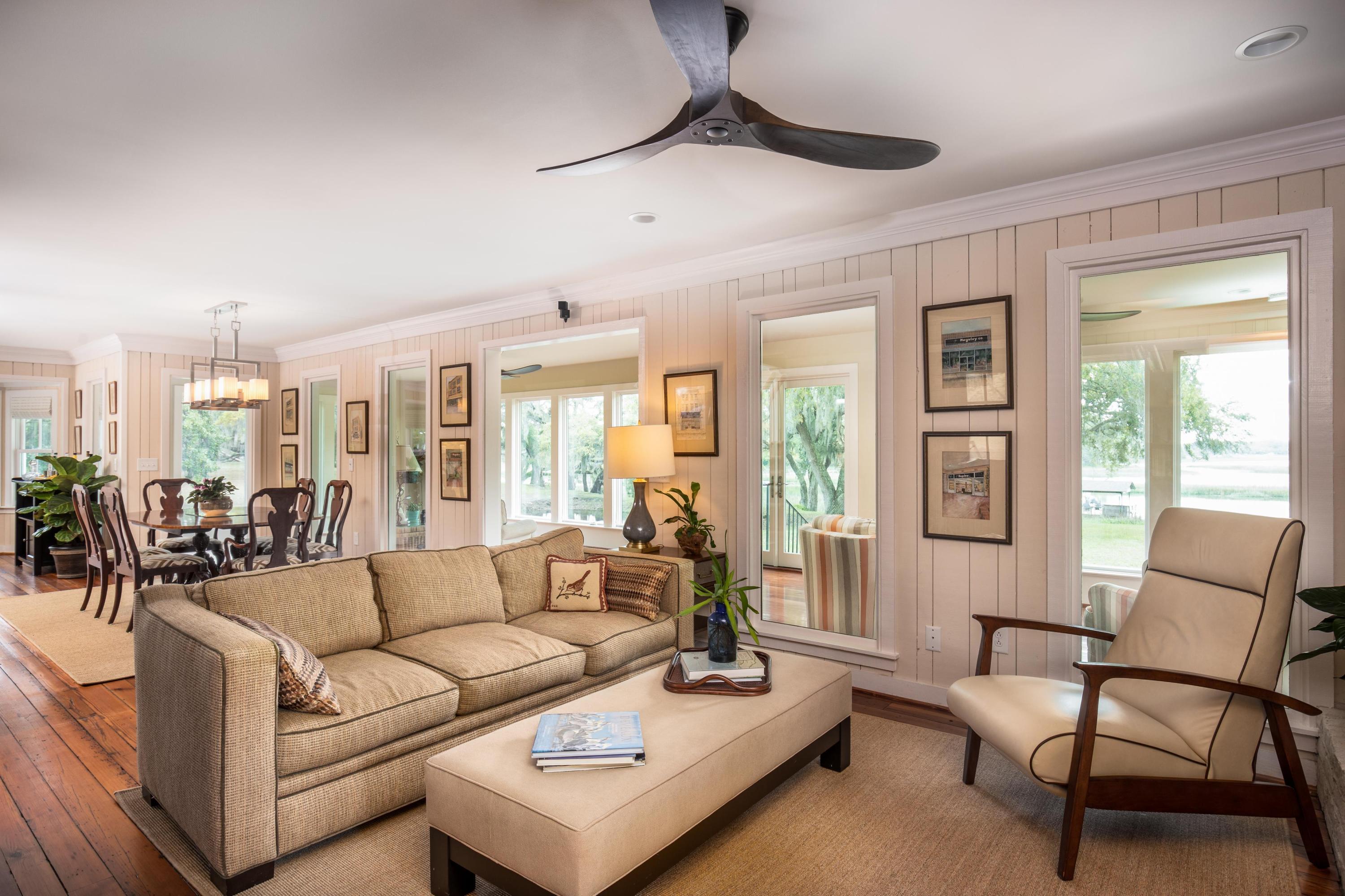 6196 Rockefeller Road Wadmalaw Island, SC 29487 - Photo 13 of 53 Family Room / Den