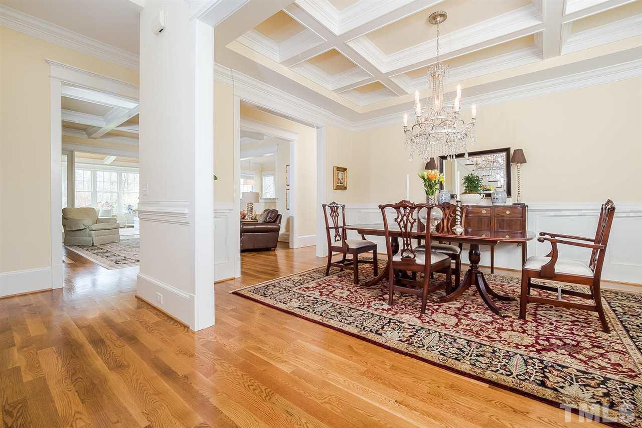 1101 Shelley Road Raleigh, NC 27609 - Photo 4 of 25 a view of a dining room with furniture
