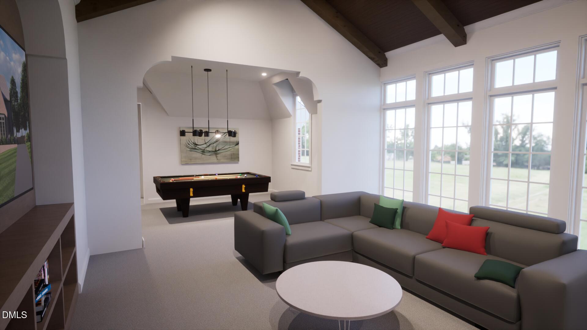 613 Sampson Street Raleigh, NC 27609 - Photo 10 of 32 a living room with furniture and a potted plant