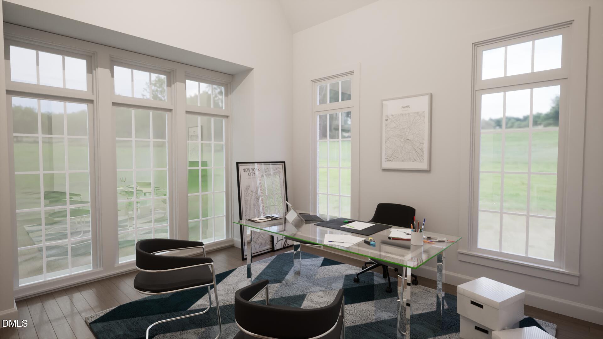 613 Sampson Street Raleigh, NC 27609 - Photo 11 of 32 a workspace with furniture and a window