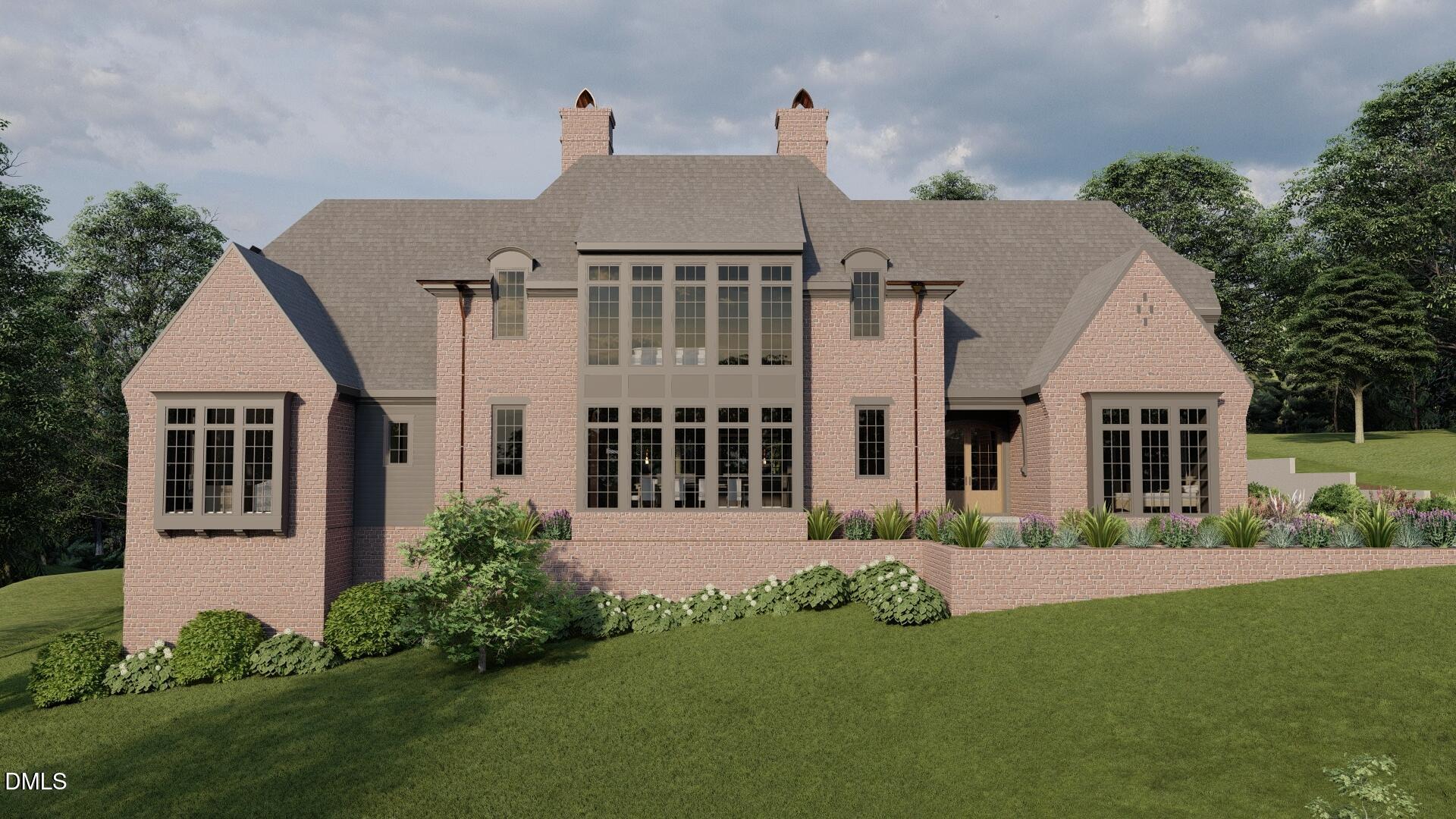 613 Sampson Street Raleigh, NC 27609 - Photo 25 of 32 a front view of a house with a yard