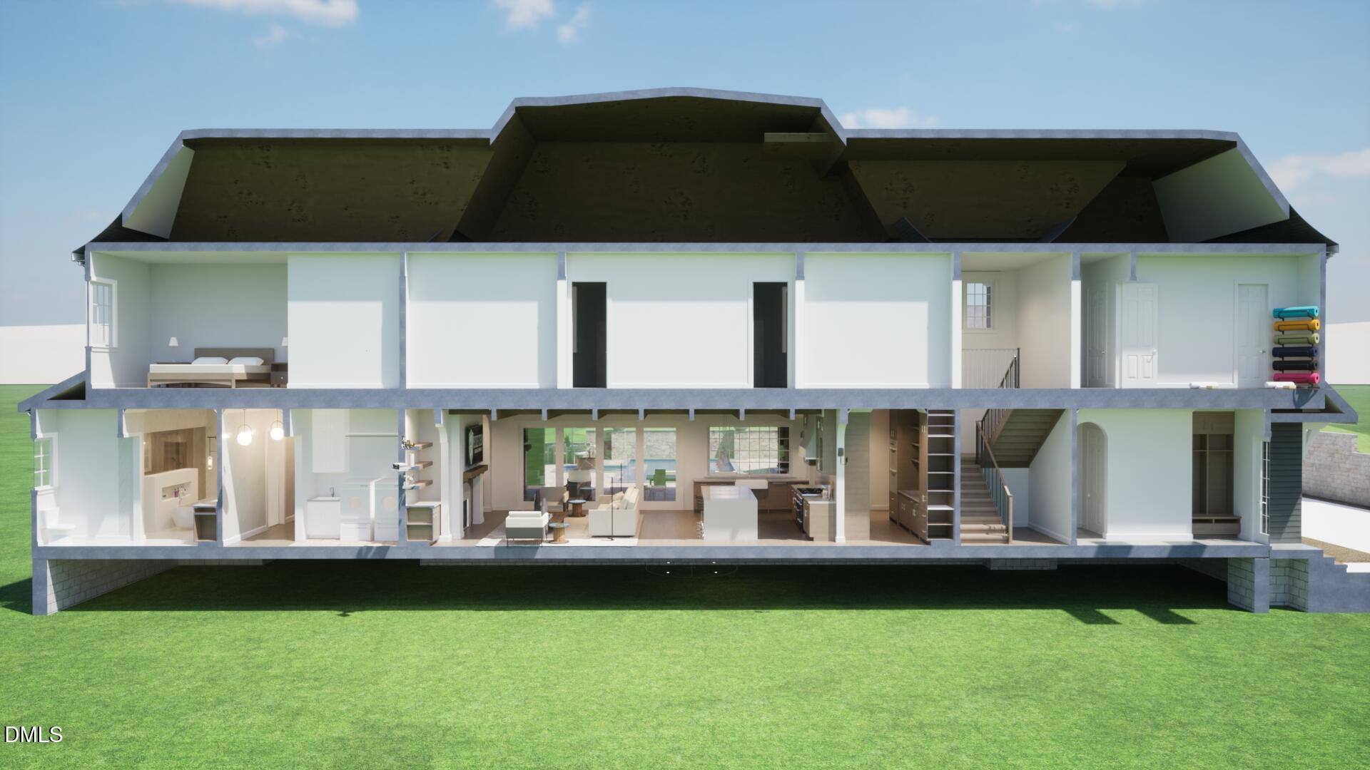 613 Sampson Street Raleigh, NC 27609 - Photo 26 of 32 a front view of a house with garden