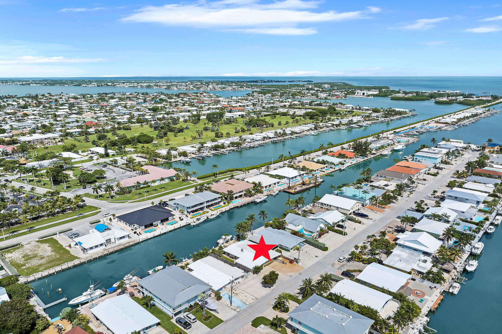 211 5th Street Key Colony Beach, FL 33051 - Photo 25 of 28 an aerial view of a city