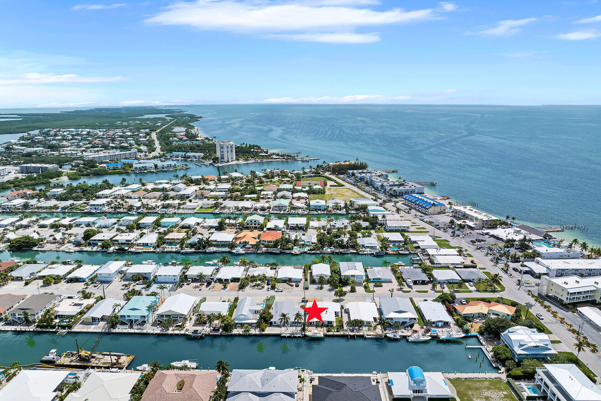 211 5th Street Key Colony Beach, FL 33051 - Photo 27 of 28 a view of a city with an ocean