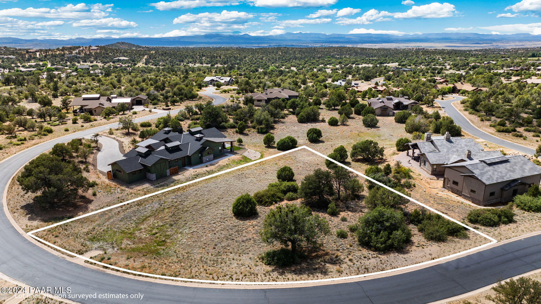 5350 West Simmons Peak Road Prescott, AZ 86305 - Photo 5 of 24 a view of a sky from a balcony