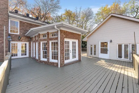 a view of a car garage door