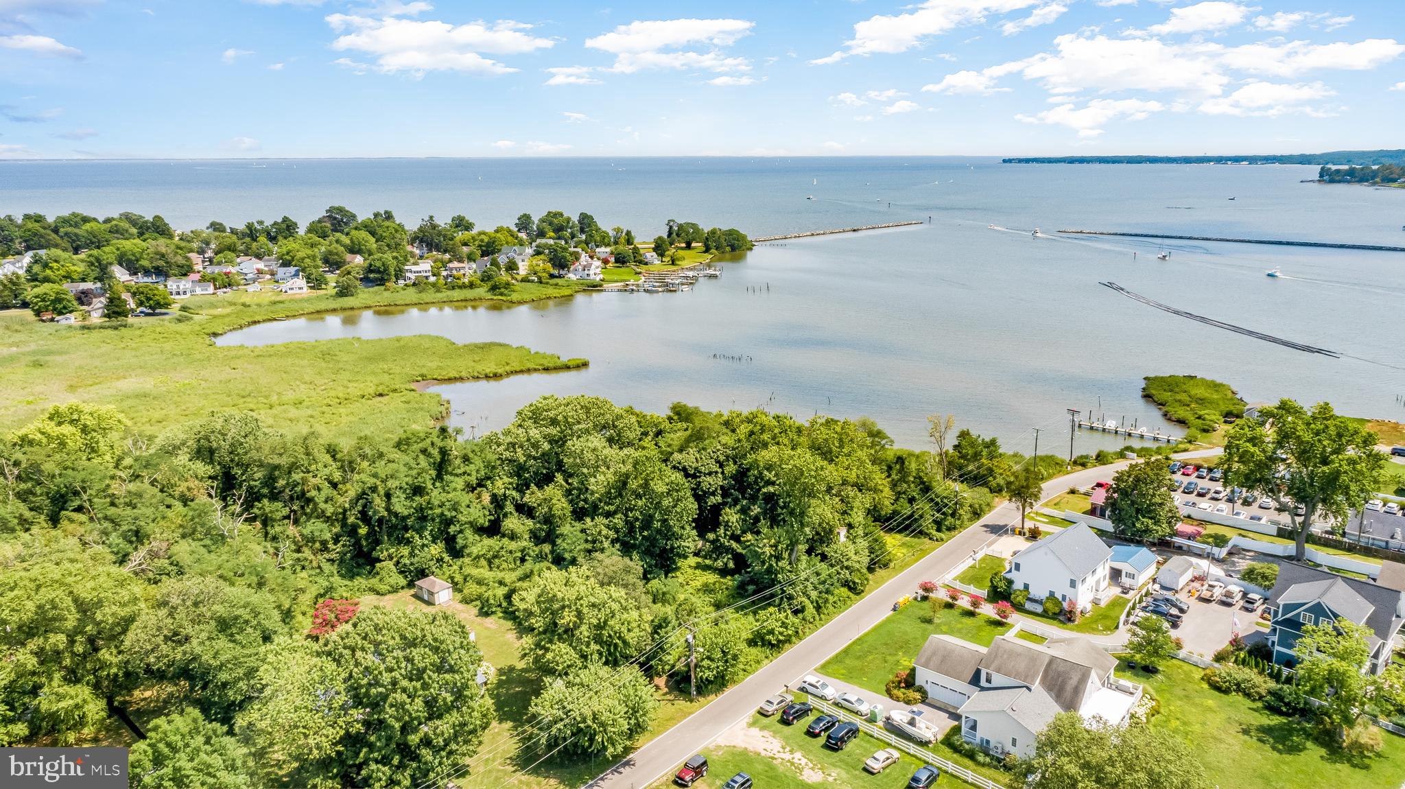 6157 Drum Point Road Deale, MD 20751 - Photo 21 of 30 Road Frontage on Drum Point Rd