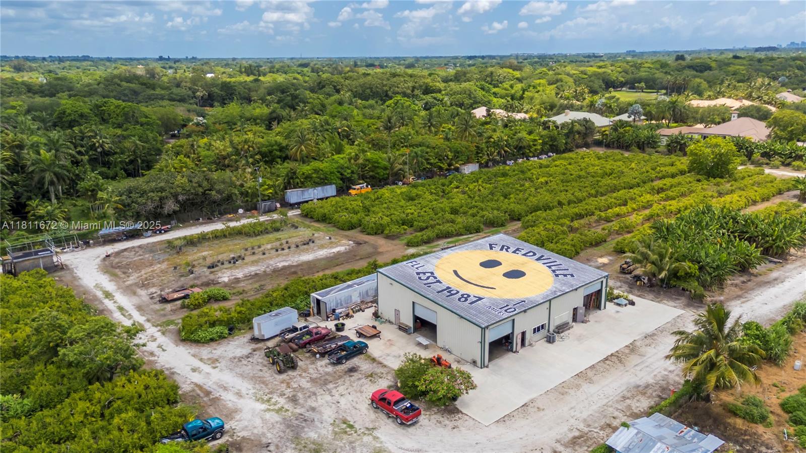 4077 Southwest 121st Terrace Davie, FL 33330 - Photo 78 of 85 an aerial view of a house with garden