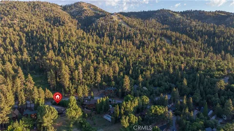 a view of street from balcony