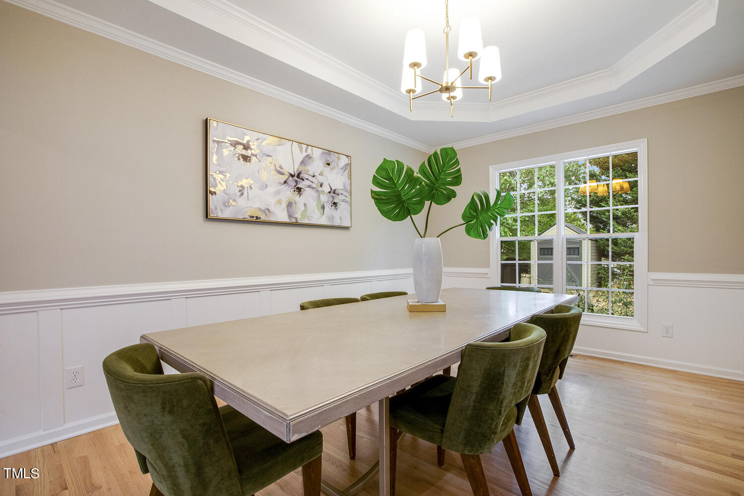 106 Tawny Ridge Lane Cary, NC 27513 - Photo 7 of 19 a view of a dining room with furniture window and outside view
