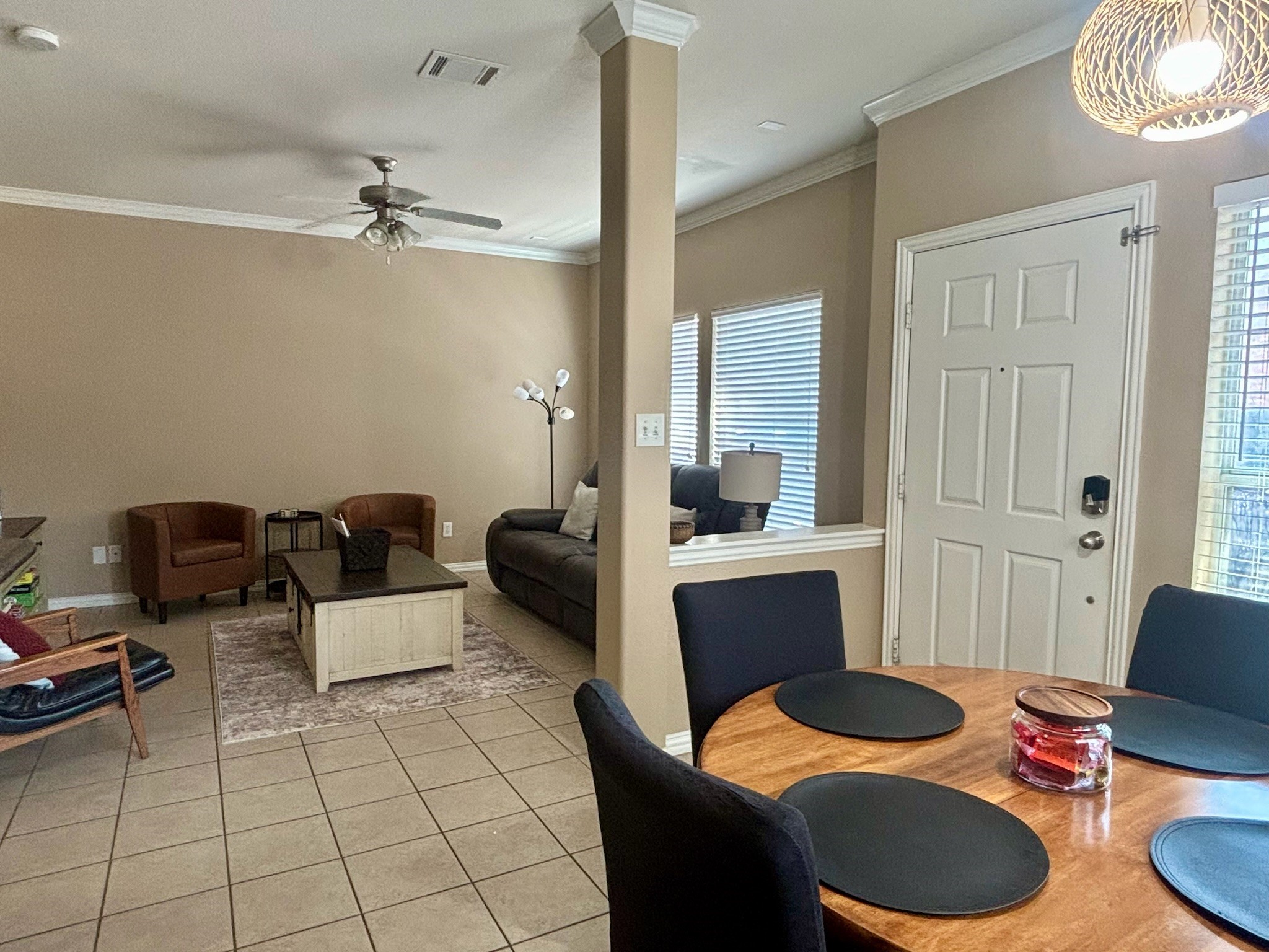 1001 Krenek Tap Road, Unit 2801 College Station, TX 77840 - Photo 3 of 12 a living room with furniture and a table