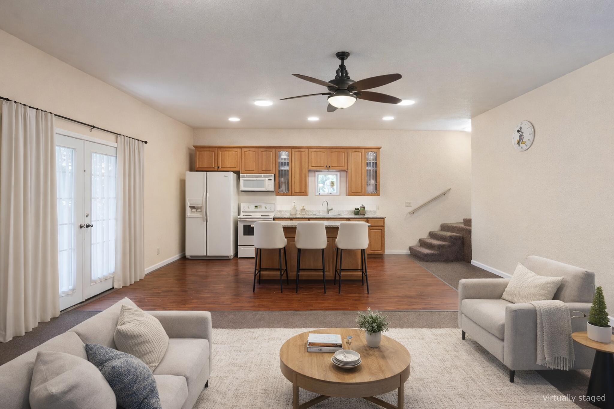 6051 Tupelo Street Crestview, FL 32539 - Photo 11 of 22 Virtually Staged, Kitchen/Living Area