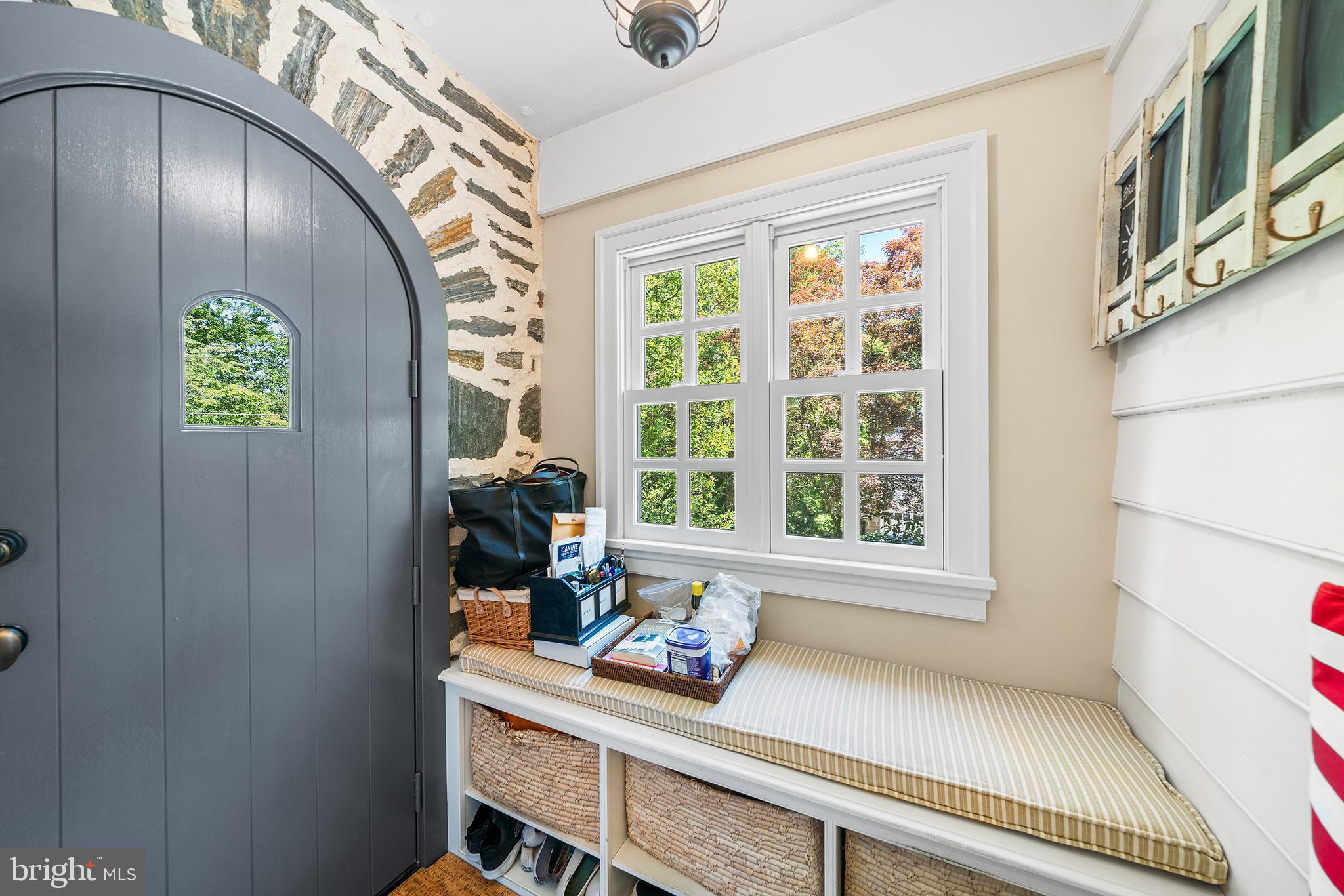 311 Millbank Road Bryn Mawr, PA 19010 - Photo 11 of 54 Arched Doorway Cubby Area