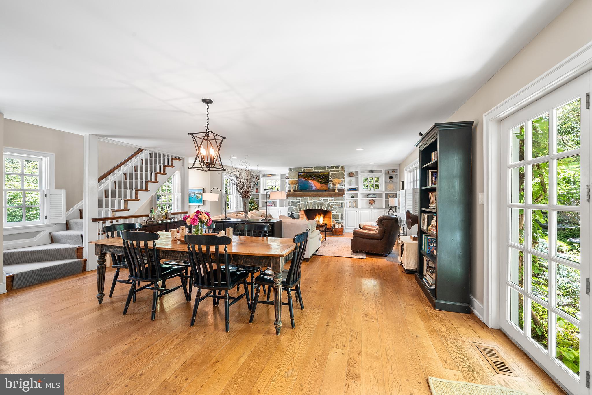 311 Millbank Road Bryn Mawr, PA 19010 - Photo 14 of 54 a view of a dining room with furniture window and wooden floor