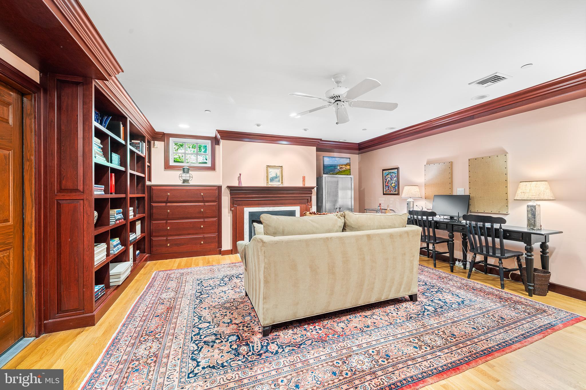311 Millbank Road Bryn Mawr, PA 19010 - Photo 38 of 54 a living room with furniture and a rug