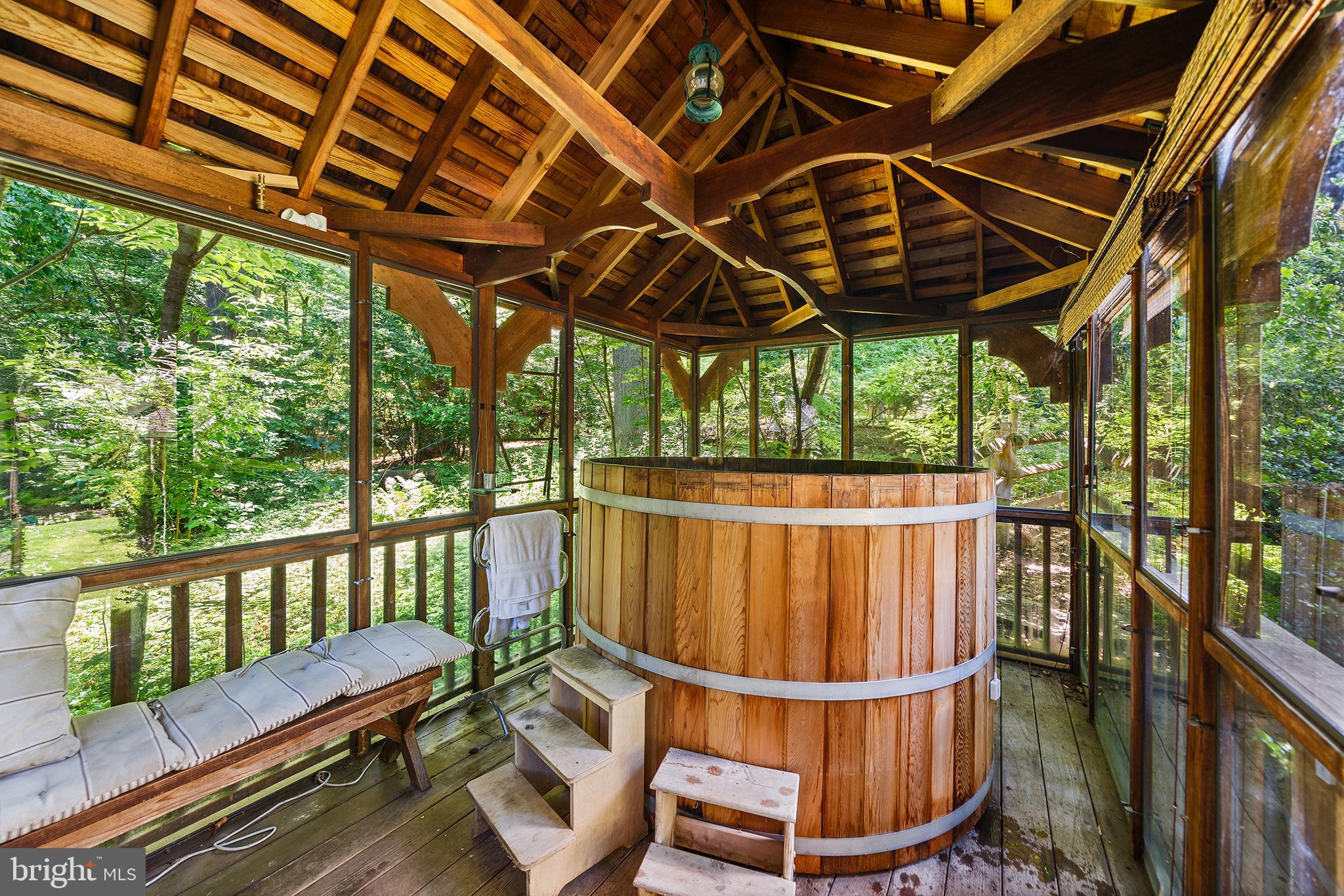 311 Millbank Road Bryn Mawr, PA 19010 - Photo 44 of 54 a view of porch with a wooden deck