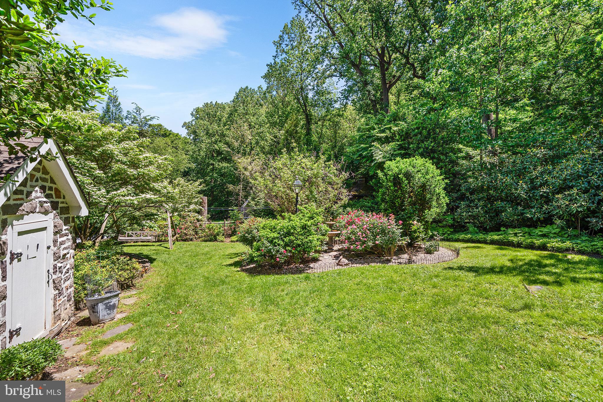 311 Millbank Road Bryn Mawr, PA 19010 - Photo 54 of 54 a view of backyard with green space