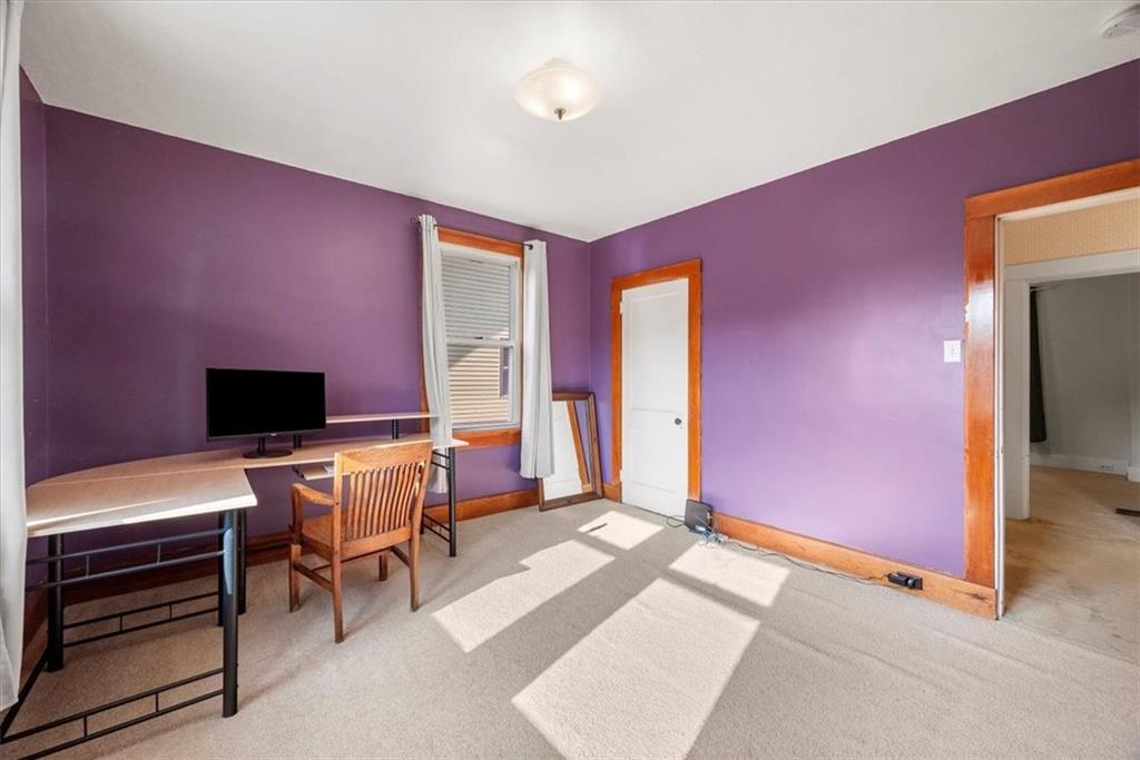 227 Elmore Road Pittsburgh, PA 15221 - Photo 31 of 50 a workspace with furniture and a window