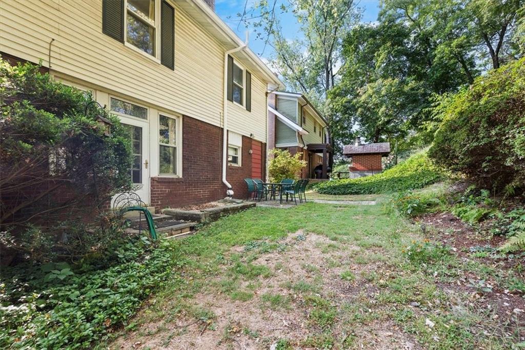 227 Elmore Road Pittsburgh, PA 15221 - Photo 44 of 50 a view of a back yard of the house