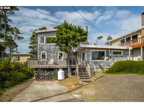 front view of a house with a porch