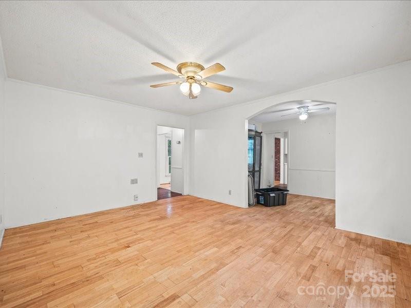290 South Grandview Road Clover, SC 29710 - Photo 12 of 21 a view of an empty room with window and chandelier fan