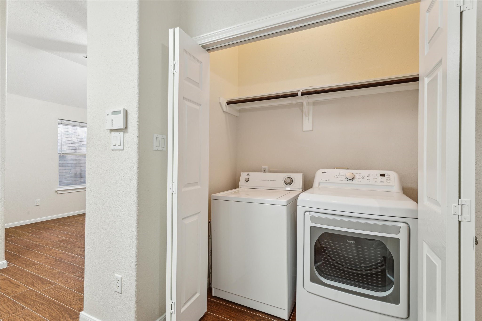 2806 Crescent Star Road Spring, TX 77388 - Photo 12 of 23 Utility closet in breakfast room. Washer and dryer to stay.