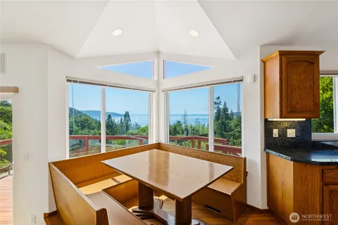 a view of an outdoor space with swimming pool