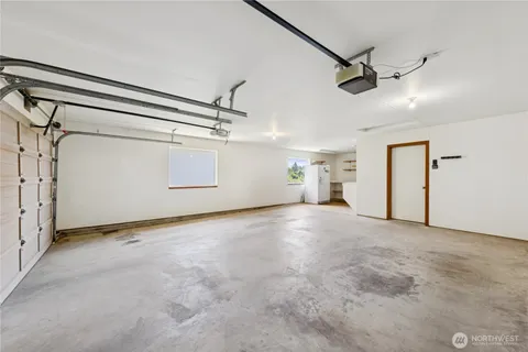 a room with storage and utility