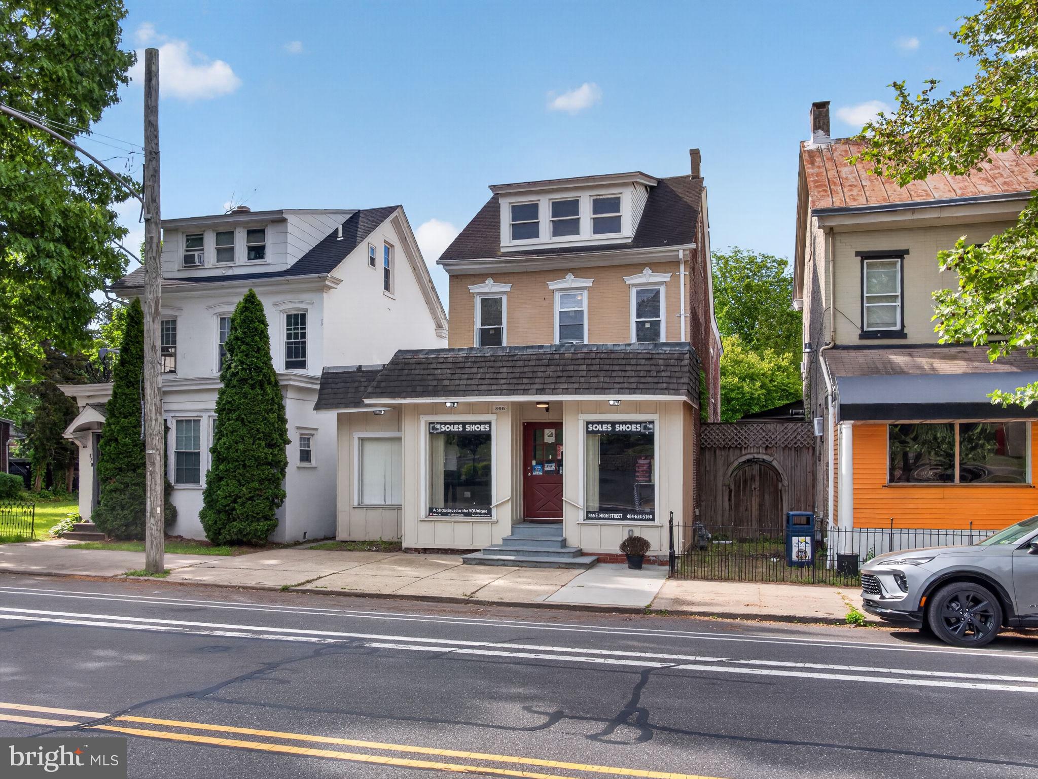 866 East High Street Pottstown, PA 19464 - Photo 2 of 45 Charming mixed-use property awaits!
