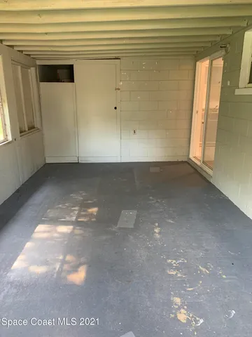 a close view of closet