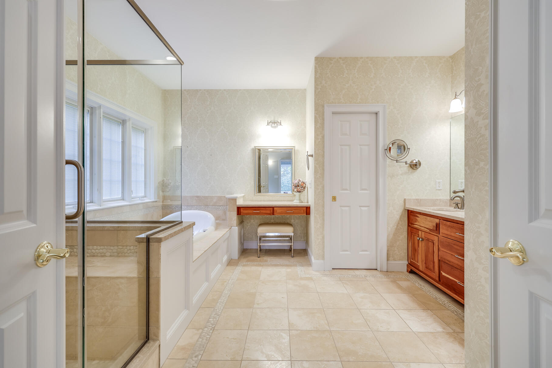 29 Reflection Drive Sandwich, MA 02563 - Photo 24 of 51 a bathroom with a tub sink and mirror
