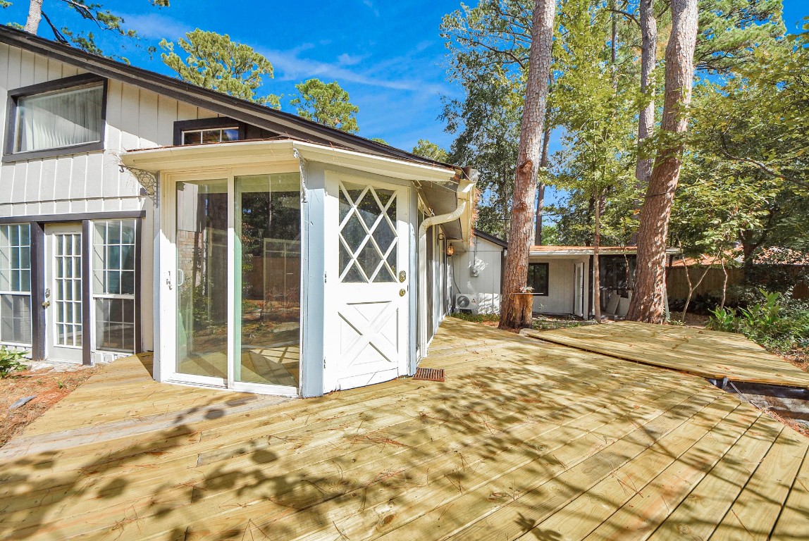 8111 Oak Moss Drive Spring, TX 77379 - Photo 47 of 49 a view of a house with a porch
