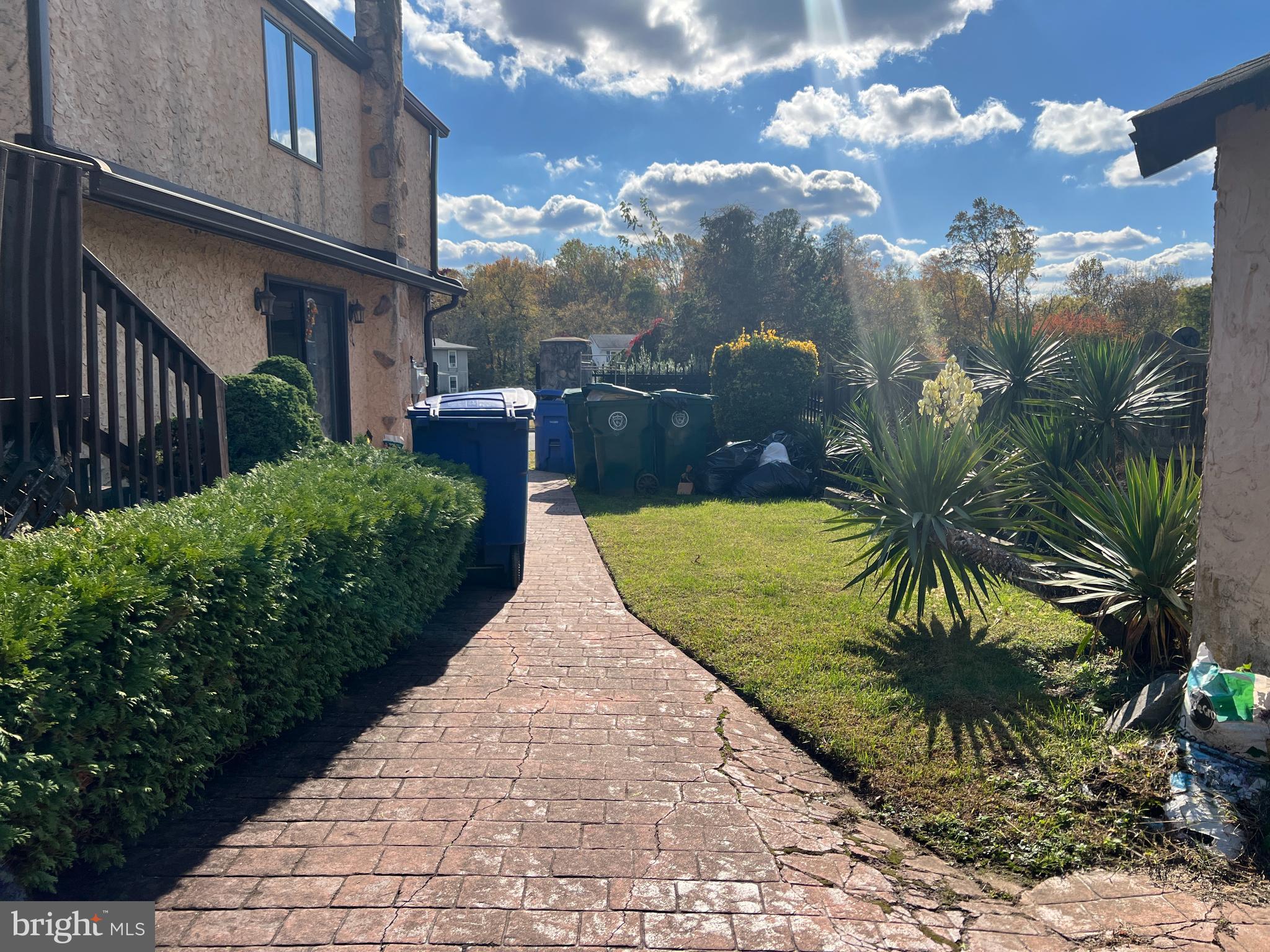 11 Suffolk Court Eastampton, NJ 08060 - Photo 7 of 22 a view of a garden with a pathway