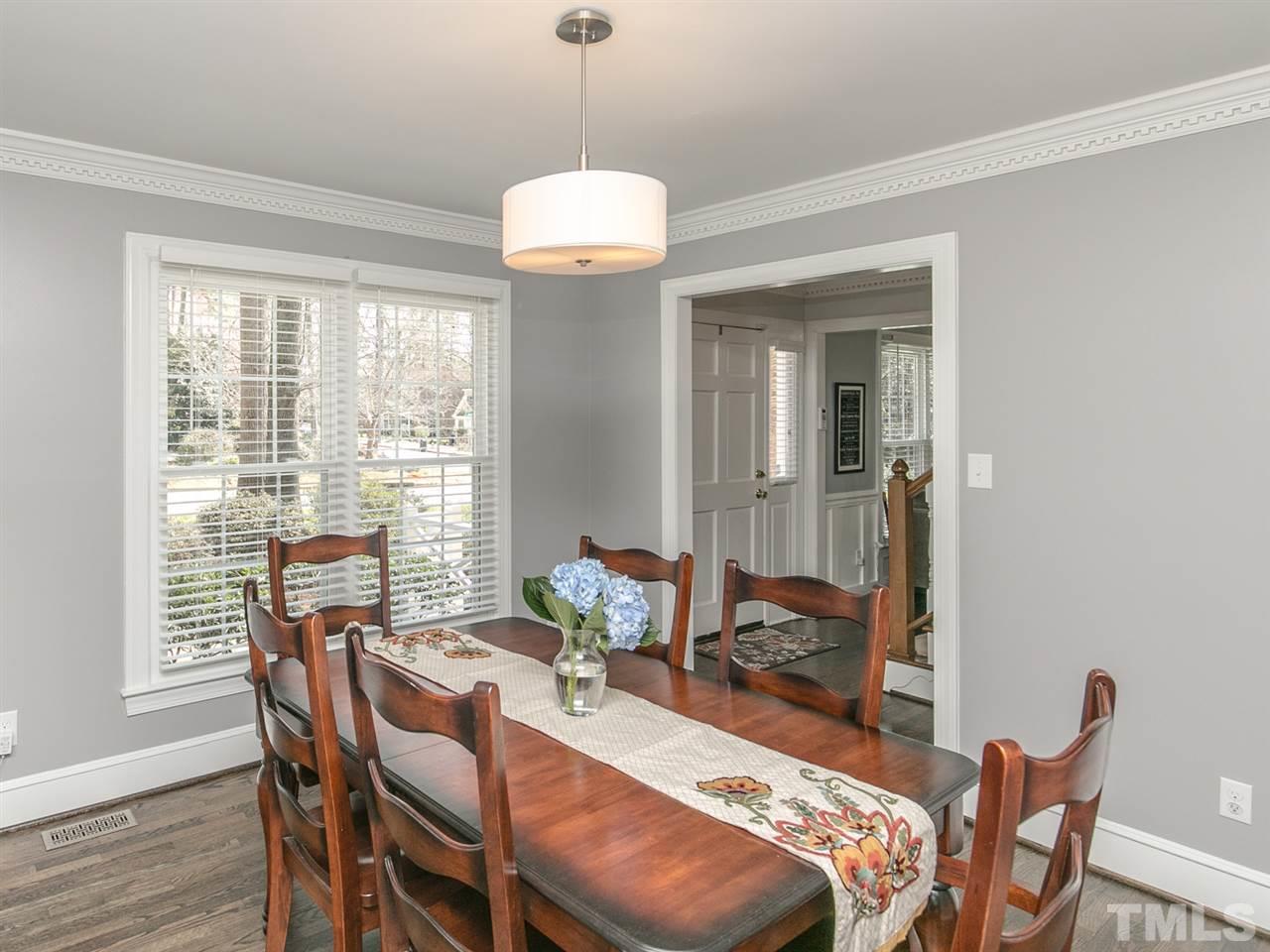 8601 Canoe Court Raleigh, NC 27615 - Photo 11 of 25 Large Dining room area filled with light.