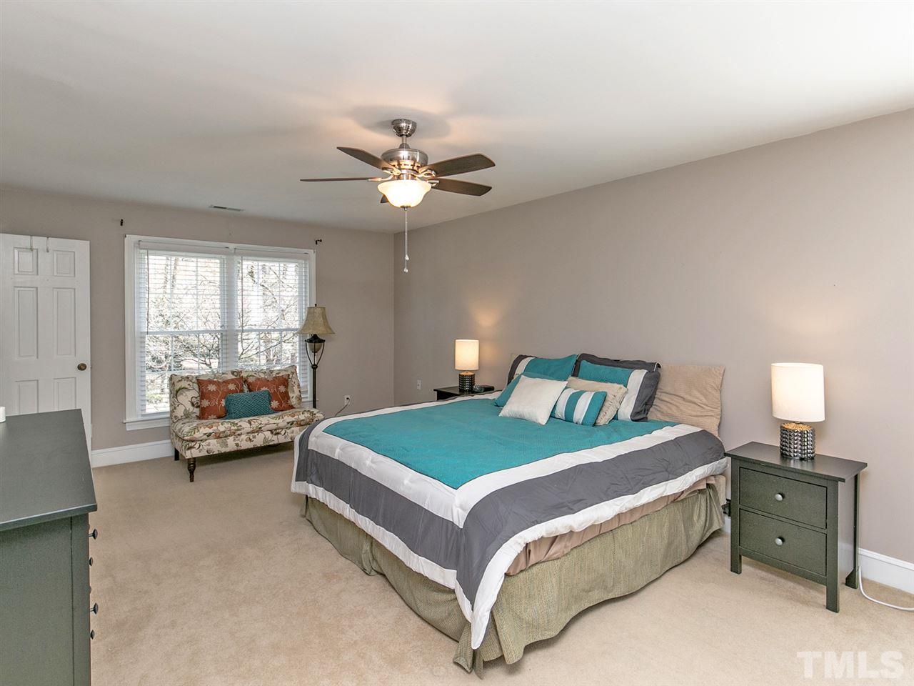 8601 Canoe Court Raleigh, NC 27615 - Photo 13 of 25 Huge master with sitting area.