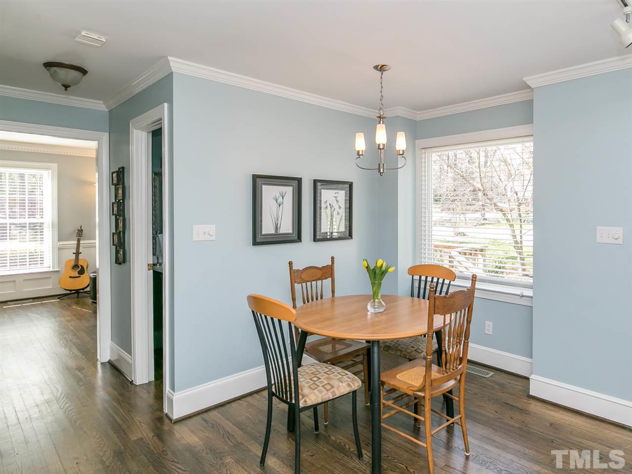 8601 Canoe Court Raleigh, NC 27615 - Photo 9 of 25 Large light filled breakfast area to gather.
