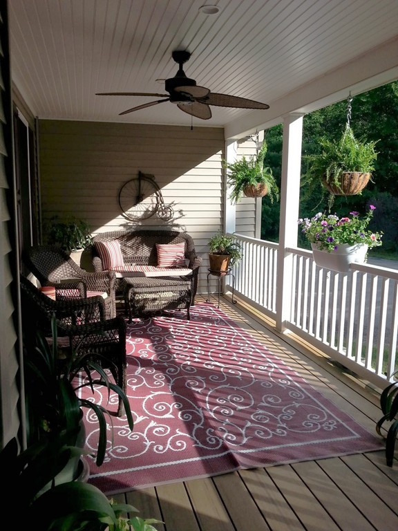 159 Cook Road Templeton, MA 01468 - Photo 2 of 25 a view of a porch with furniture and yard