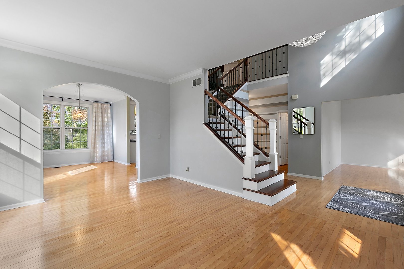 3907 Farmstead Road Carpentersville, IL 60110 - Photo 13 of 49 a view of an empty room with stairs and ventilation