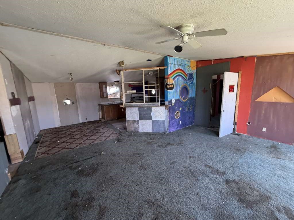 110 Bell Street Bangs, TX 76823 - Photo 2 of 10 a view of a livingroom with furniture and a ceiling fan